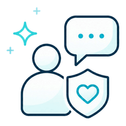 Ethical patient communication icon