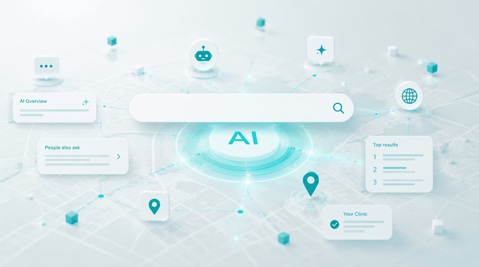 Structured AI search and answer-engine presentation